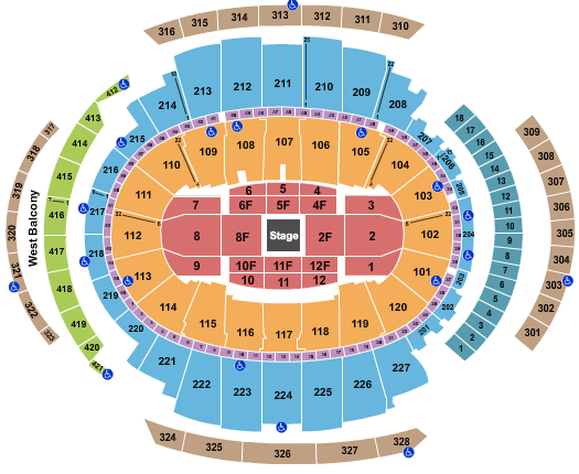 Madison Square Garden Wild N Out Seating Chart